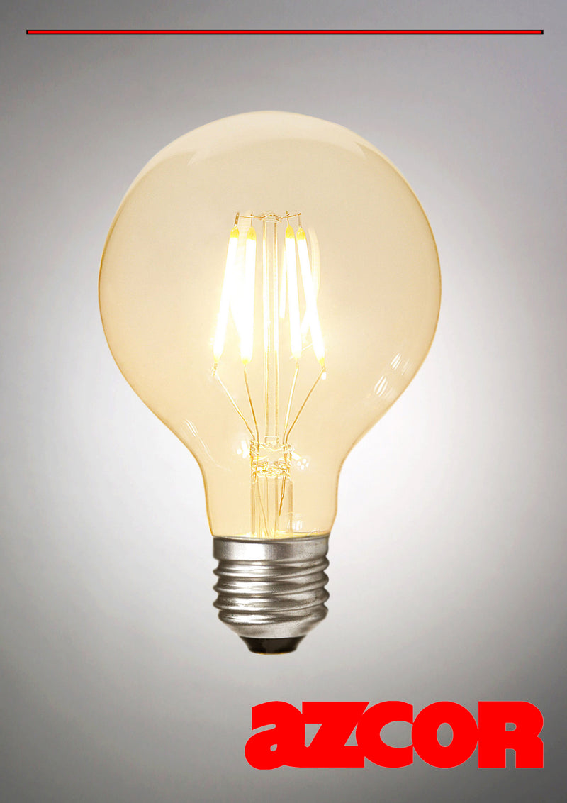 E27 Baseball Bulb LED 4W (Clear)